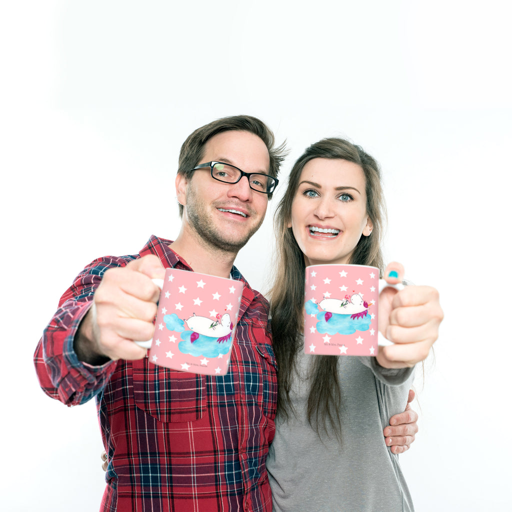 Tasse Einhorn verliebt auf Wolke Einhorn, Einhörner, Unicorn, verliebt, Liebe, Liebesbeweis, Freundin, Wolke Becher, Kaffeetasse, Kaffeebecher, Tee, Frühstück, Büro  Einhorn, Einhörner, Einhorn Deko, Pegasus, Unicorn