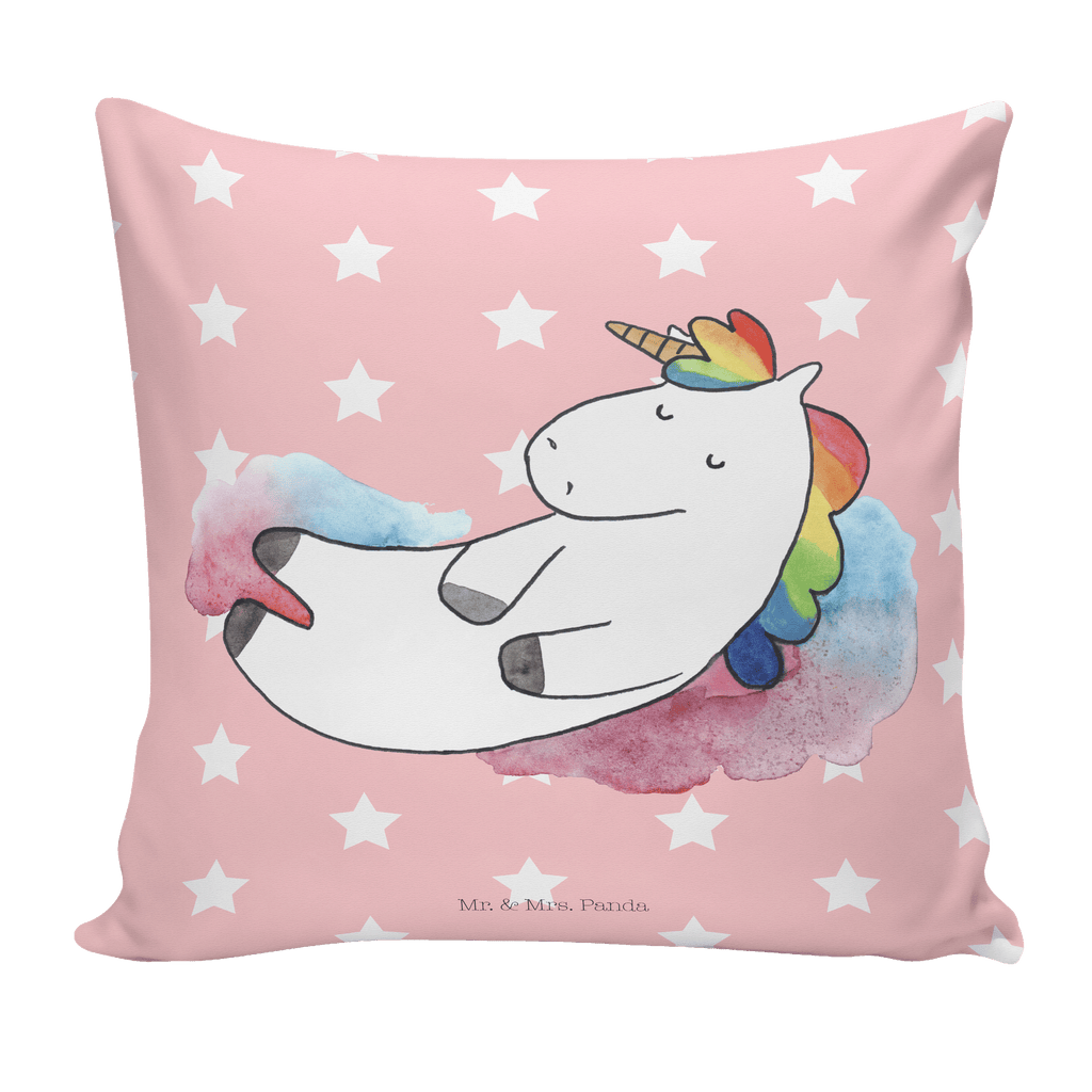 40x40 Kissen Einhorn Wolke 7 Kissenhülle, Kopfkissen, Sofakissen, Dekokissen, Motivkissen, Einhorn, Einhörner, Einhorn Deko, Pegasus, Unicorn, verliebt, Menschen, witzig, lustig, Geschenk, Glaube, Realität, Lächeln