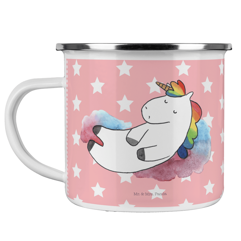 Camping Emaille Tasse Einhorn Wolke 7 Campingtasse, Trinkbecher, Metalltasse, Outdoor Tasse, Emaille Trinkbecher, Blechtasse Outdoor, Emaille Campingbecher, Edelstahl Trinkbecher, Metalltasse für Camping, Kaffee Blechtasse, Camping Tasse Metall, Einhorn, Einhörner, Einhorn Deko, Pegasus, Unicorn, verliebt, Menschen, witzig, lustig, Geschenk, Glaube, Realität, Lächeln