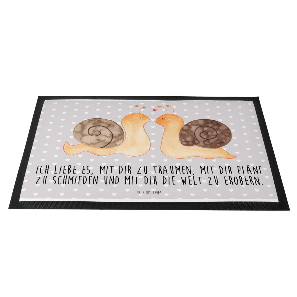 Fußmatte Schnecken Liebe  Türvorleger, Schmutzmatte, Fußabtreter, Matte, Schmutzfänger, Fußabstreifer, Schmutzfangmatte, Türmatte, Motivfußmatte,  Haustürmatte, Vorleger  Liebe,  Partner, Freund, Freundin, Ehemann, Ehefrau, Heiraten, Verlobung, Heiratsantrag, Liebesgeschenk, Jahrestag, Hocheitstag