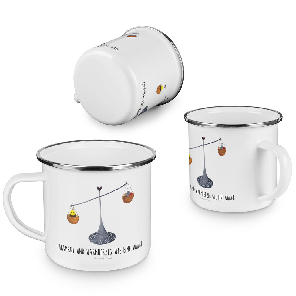 Camping Emaille Tasse Sternzeichen Waage Campingtasse, Trinkbecher, Metalltasse, Outdoor Tasse, Emaille Trinkbecher, Blechtasse Outdoor, Emaille Campingbecher, Edelstahl Trinkbecher, Metalltasse für Camping, Kaffee Blechtasse, Camping Tasse Metall, Tierkreiszeichen, Sternzeichen, Horoskop, Astrologie, Aszendent, Waage, Waage Geschenk, Waage Sternzeichen, Geschenk Oktober, Geschenk September, Geburtstag Oktober, Geburtstag September, Gleichgewicht, Marienkäfer, Hummel, Biene