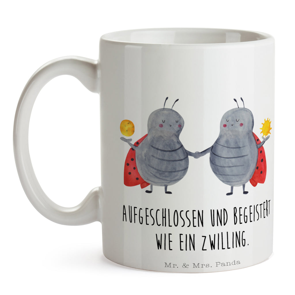 Tasse Sternzeichen Zwilling Zwillinge, Zwilling Geschenk, Zwilling Sternzeichen, Geburtstag Mai, Geschenk Mai, Geschenk Juni, Marienkäfer, Glückskäfer, Zwillingsbruder, Zwillingsschwester Becher, Kaffeetasse, Kaffeebecher, Tee, Frühstück, Büro  Tierkreiszeichen, Sternzeichen, Horoskop, Astrologie, Aszendent