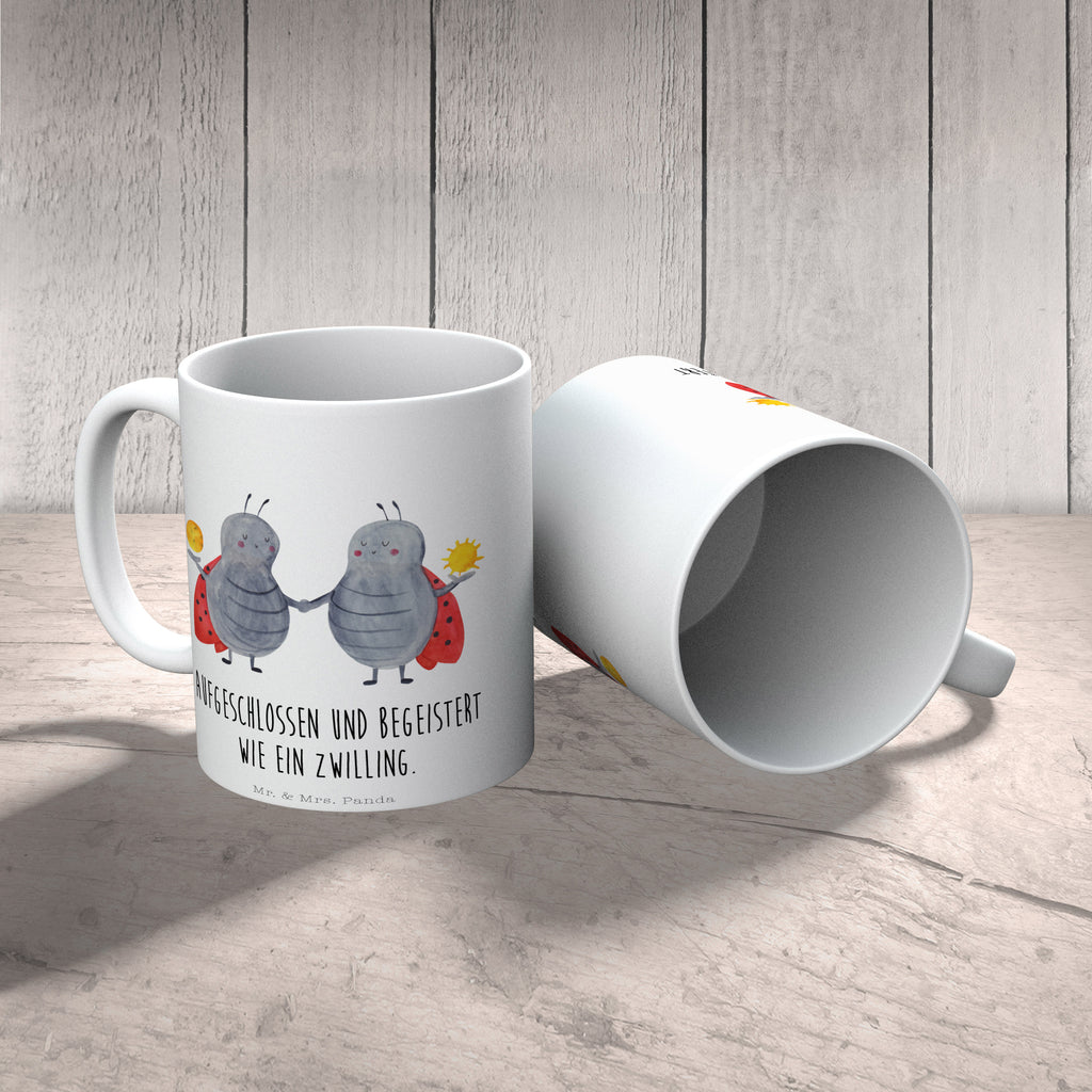 Tasse Sternzeichen Zwilling Zwillinge, Zwilling Geschenk, Zwilling Sternzeichen, Geburtstag Mai, Geschenk Mai, Geschenk Juni, Marienkäfer, Glückskäfer, Zwillingsbruder, Zwillingsschwester Becher, Kaffeetasse, Kaffeebecher, Tee, Frühstück, Büro  Tierkreiszeichen, Sternzeichen, Horoskop, Astrologie, Aszendent