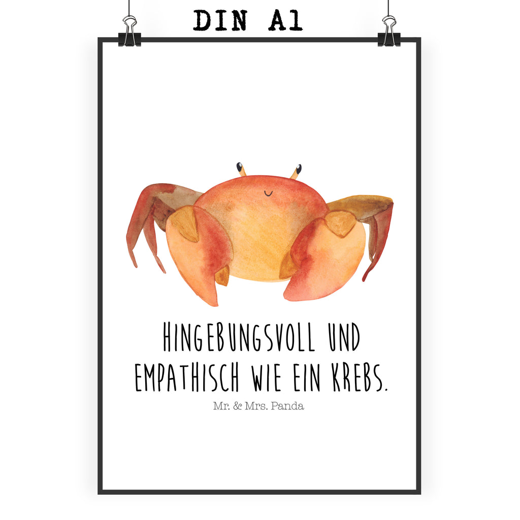 Poster Sternzeichen Krebs Poster, Wandposter, Bild, Wanddeko, Küchenposter, Kinderposter, Wanddeko Bild, Raumdekoration, Wanddekoration, Handgemaltes Poster, Mr. & Mrs. Panda Poster, Designposter, Kunstdruck, Posterdruck, Tierkreiszeichen, Sternzeichen, Horoskop, Astrologie, Aszendent, Krebse, Krebs Geschenk, Krebs Sternzeichen, Geschenk Juni, Geschenk Juli, Geburtstag Juni, Geburtstag Juli, Krabbe, Meerestier, Geschenk Meer