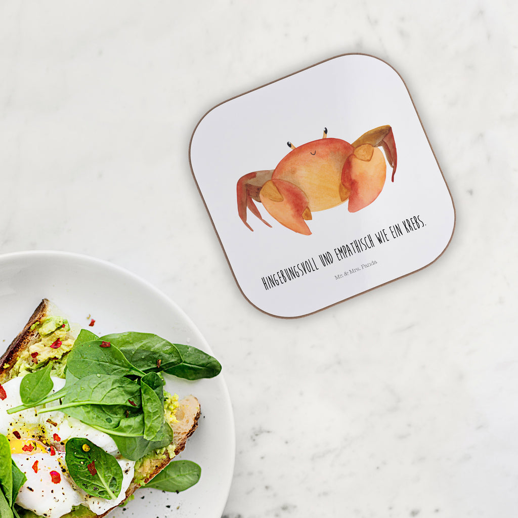 Quadratische Untersetzer Sternzeichen Krebs Bierdeckel, Glasuntersetzer, Untersetzer Gläser, Getränkeuntersetzer, Tierkreiszeichen, Sternzeichen, Horoskop, Astrologie, Aszendent, Krebse, Krebs Geschenk, Krebs Sternzeichen, Geschenk Juni, Geschenk Juli, Geburtstag Juni, Geburtstag Juli, Krabbe, Meerestier, Geschenk Meer