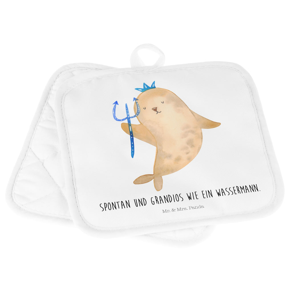 2er Set Topflappen  Sternzeichen Wassermann Topflappen, Topfuntersetzer, Ofenhandschuh, Topflappen Set, Topflappen lustig, Topflappen mit Spruch, Tierkreiszeichen, Sternzeichen, Horoskop, Astrologie, Aszendent, Meermann, Nix, Wassermann Geschenk, Wassermann Sternzeichen, Geschenk Januar, Geschenk Februar, Geburtstag Januar, Geburtstag Februar, Meer Geschenk