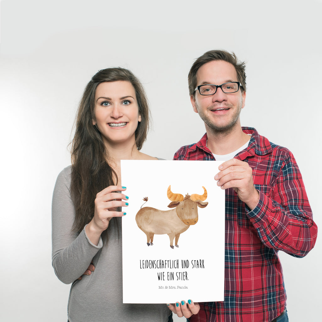 Poster Sternzeichen Stier Poster, Wandposter, Bild, Wanddeko, Küchenposter, Kinderposter, Wanddeko Bild, Raumdekoration, Wanddekoration, Handgemaltes Poster, Mr. & Mrs. Panda Poster, Designposter, Kunstdruck, Posterdruck, Tierkreiszeichen, Sternzeichen, Horoskop, Astrologie, Aszendent, Stier, Stier Geschenk, Stier Sternzeichen, Geschenk Mai, Geschenk April, Geburtstag Mai, Geburtstag April, Rind, Ochse