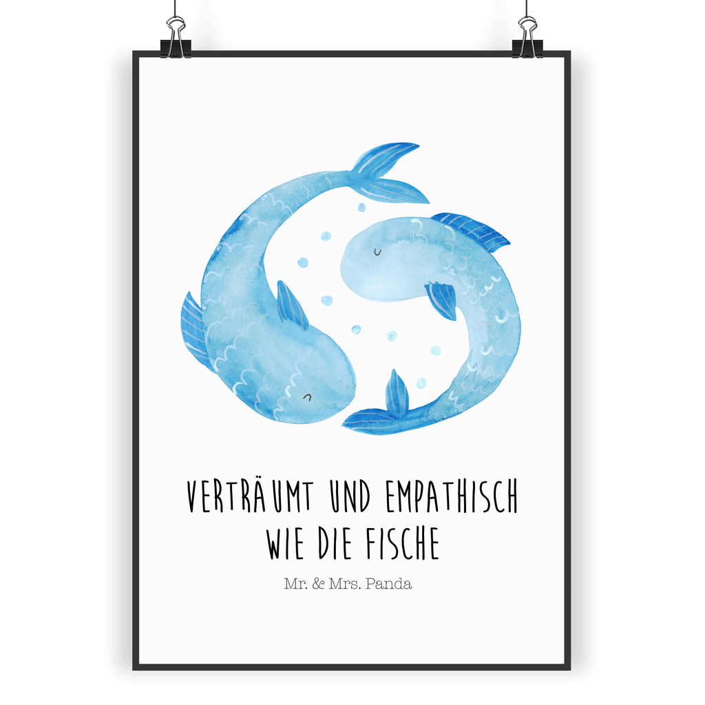 Poster Sternzeichen Fische Poster, Wandposter, Bild, Wanddeko, Küchenposter, Kinderposter, Wanddeko Bild, Raumdekoration, Wanddekoration, Handgemaltes Poster, Mr. & Mrs. Panda Poster, Designposter, Kunstdruck, Posterdruck, Tierkreiszeichen, Sternzeichen, Horoskop, Astrologie, Aszendent, Fisch, Fische Geschenk, Fische Sternzeichen, Fische Sternbild, Geschenk Februar, Geschenk März, Geburtstag Februar, Geburtstag März