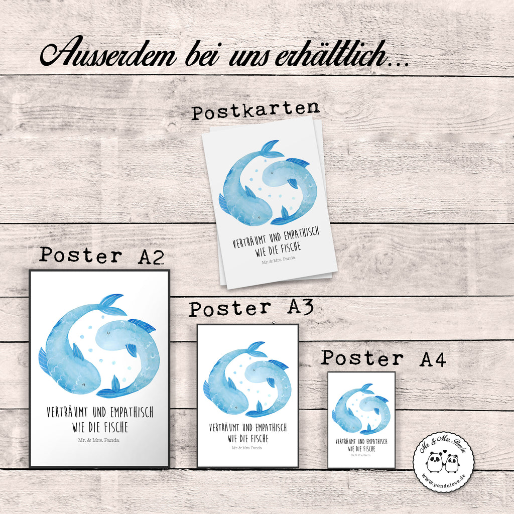 Poster Sternzeichen Fische Poster, Wandposter, Bild, Wanddeko, Küchenposter, Kinderposter, Wanddeko Bild, Raumdekoration, Wanddekoration, Handgemaltes Poster, Mr. & Mrs. Panda Poster, Designposter, Kunstdruck, Posterdruck, Tierkreiszeichen, Sternzeichen, Horoskop, Astrologie, Aszendent, Fisch, Fische Geschenk, Fische Sternzeichen, Fische Sternbild, Geschenk Februar, Geschenk März, Geburtstag Februar, Geburtstag März