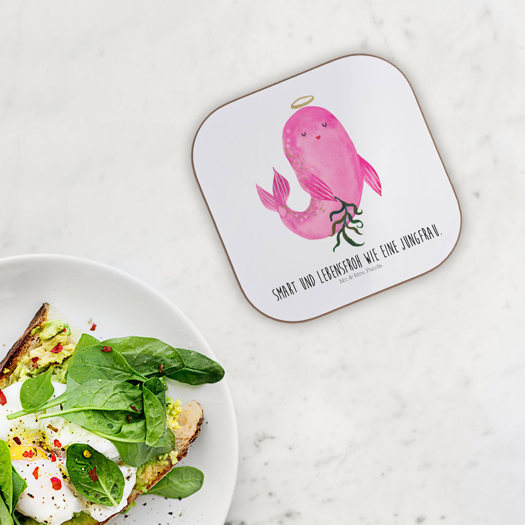 Quadratische Untersetzer Sternzeichen Jungfrau Bierdeckel, Glasuntersetzer, Untersetzer Gläser, Getränkeuntersetzer, Tierkreiszeichen, Sternzeichen, Horoskop, Astrologie, Aszendent, Jungfrau, Jungfer, Geschenk, Jungfrau Sternzeichen, Geschenk September, Geschenk August, Geburtstag September, Geburtstag August, Meerjungfrau