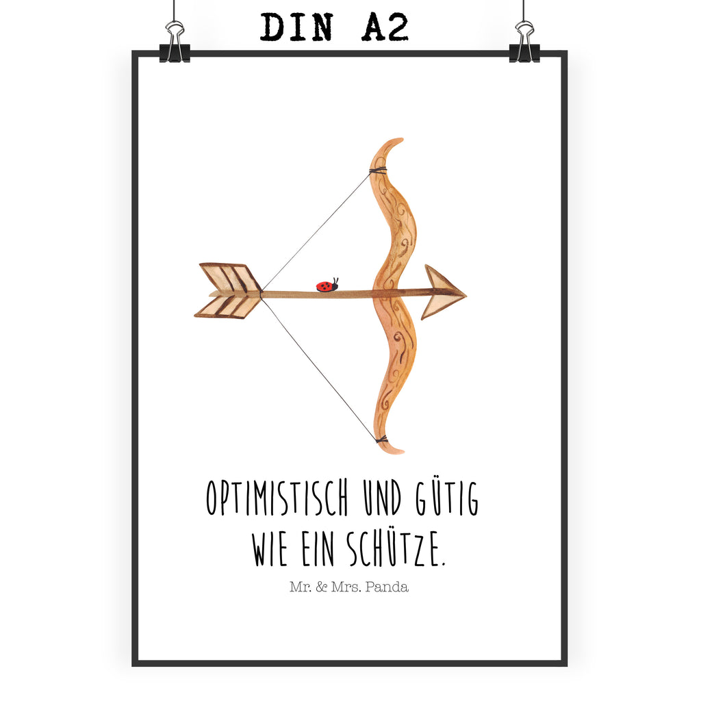 Poster Sternzeichen Schütze Poster, Wandposter, Bild, Wanddeko, Küchenposter, Kinderposter, Wanddeko Bild, Raumdekoration, Wanddekoration, Handgemaltes Poster, Mr. & Mrs. Panda Poster, Designposter, Kunstdruck, Posterdruck, Tierkreiszeichen, Sternzeichen, Horoskop, Astrologie, Aszendent, Schütze, Schütze Geschenk, Schütze Sternzeichen, Geschenk November, Geschenk Dezember, Geburtstag November, Geburtstag Dezember, Geschenk Schützenfest