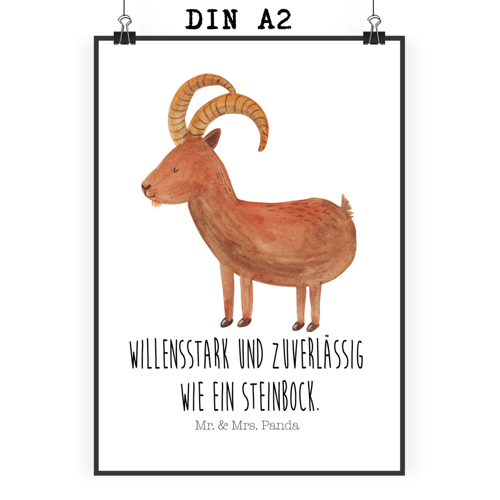 Poster Sternzeichen Steinbock Poster, Wandposter, Bild, Wanddeko, Küchenposter, Kinderposter, Wanddeko Bild, Raumdekoration, Wanddekoration, Handgemaltes Poster, Mr. & Mrs. Panda Poster, Designposter, Kunstdruck, Posterdruck, Tierkreiszeichen, Sternzeichen, Horoskop, Astrologie, Aszendent, Steinböcke, Steinbock Geschenk, Steinbock Sternzeichen, Geschenk Dezember, Geschenk Januar, Geburtstag Dezember, Geburtstag Januar, Ziege, Bock