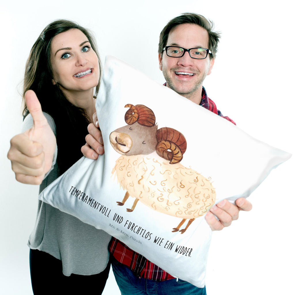 40x40 Kissen Sternzeichen Widder Kissenhülle, Kopfkissen, Sofakissen, Dekokissen, Motivkissen, Tierkreiszeichen, Sternzeichen, Horoskop, Astrologie, Aszendent, Widder Geschenk, Widder Sternzeichen, Geschenk März, Geschenk April, Geburtstag März, Geburtstag April, Bock, Schafbock