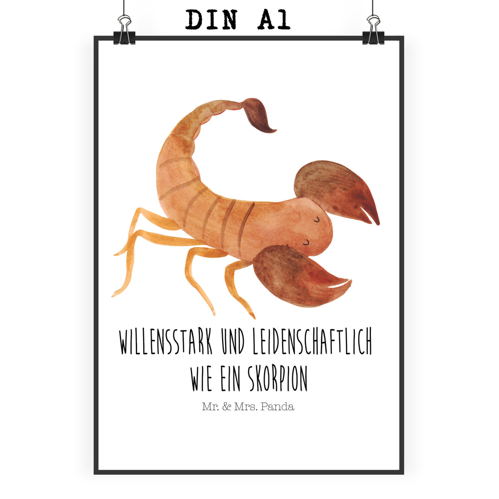 Poster Sternzeichen Skorpion Poster, Wandposter, Bild, Wanddeko, Küchenposter, Kinderposter, Wanddeko Bild, Raumdekoration, Wanddekoration, Handgemaltes Poster, Mr. & Mrs. Panda Poster, Designposter, Kunstdruck, Posterdruck, Tierkreiszeichen, Sternzeichen, Horoskop, Astrologie, Aszendent, Skorpione, Skorpion Geschenk, Skorpion Sternzeichen, Geschenk Oktober, Geschenk November, Geburtstag Oktober, Geburtstag November
