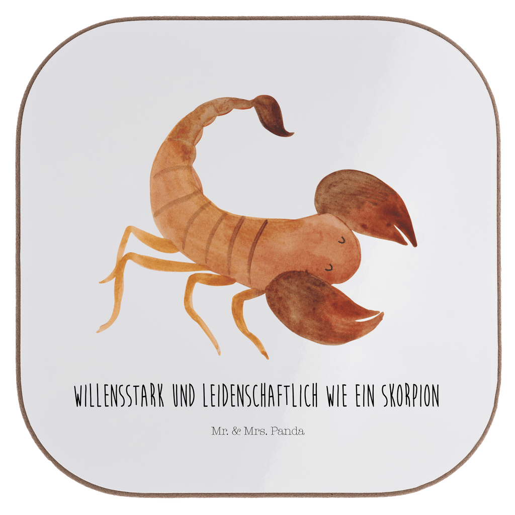 Quadratische Untersetzer Sternzeichen Skorpion Bierdeckel, Glasuntersetzer, Untersetzer Gläser, Getränkeuntersetzer, Tierkreiszeichen, Sternzeichen, Horoskop, Astrologie, Aszendent, Skorpione, Skorpion Geschenk, Skorpion Sternzeichen, Geschenk Oktober, Geschenk November, Geburtstag Oktober, Geburtstag November