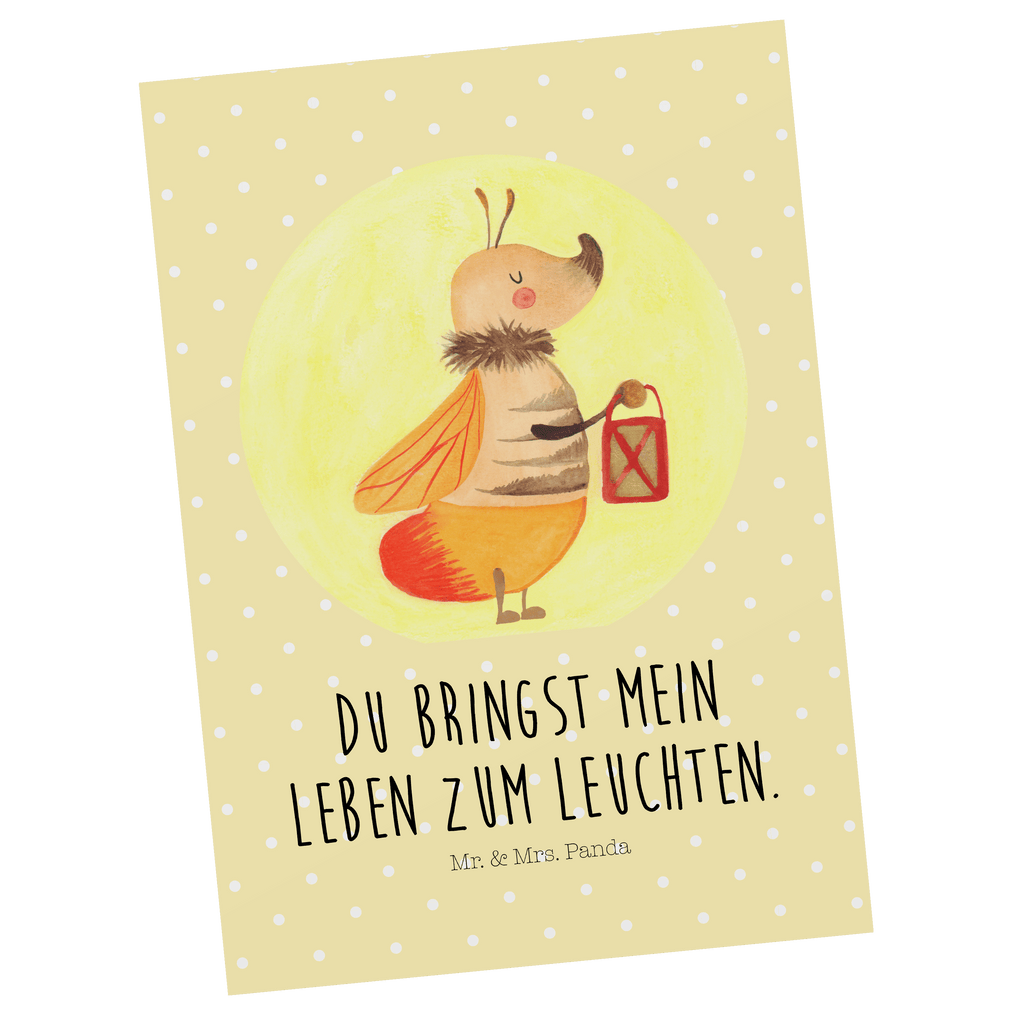 Postkarte Glühwürmchen Geschenkkarte, Grußkarte, Karte, Einladung, Ansichtskarte, Geburtstagskarte, Einladungskarte, Tiermotive, Gute Laune, lustige Sprüche, Tiere, Glühwürmchen, Glühwurm, Falter, Liebe, Leuchten, magisch, Liebesbeweis, Lieblingsmensch, Verlobung, Heiratsantrag, Jahrestag, Liebesspruch