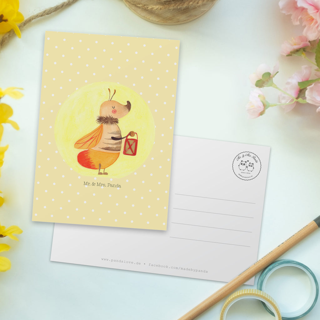 Postkarte Glühwürmchen Geschenkkarte, Grußkarte, Karte, Einladung, Ansichtskarte, Geburtstagskarte, Einladungskarte, Tiermotive, Gute Laune, lustige Sprüche, Tiere, Glühwürmchen, Glühwurm, Falter, Liebe, Leuchten, magisch, Liebesbeweis, Lieblingsmensch, Verlobung, Heiratsantrag, Jahrestag, Liebesspruch