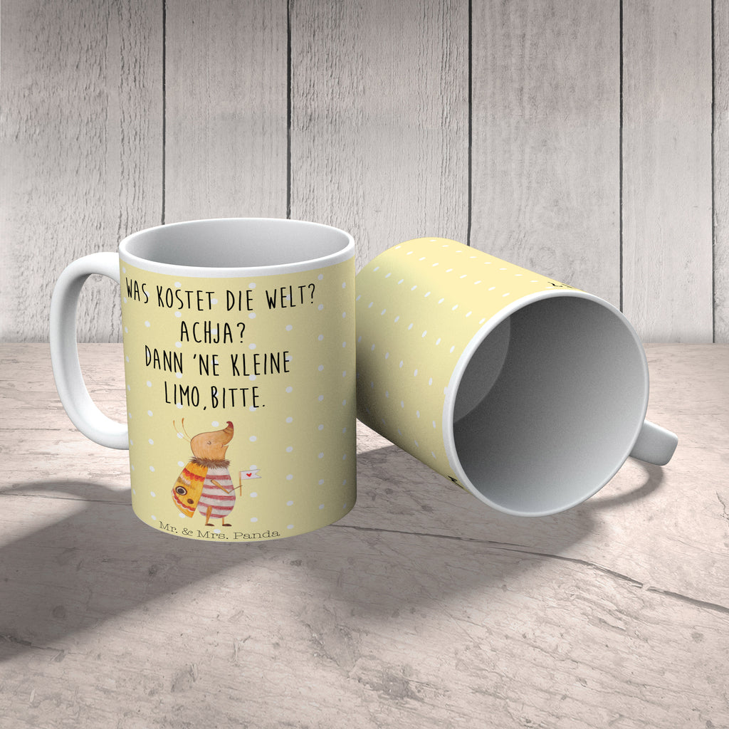 Tasse Nachtfalter mit Fähnchen
