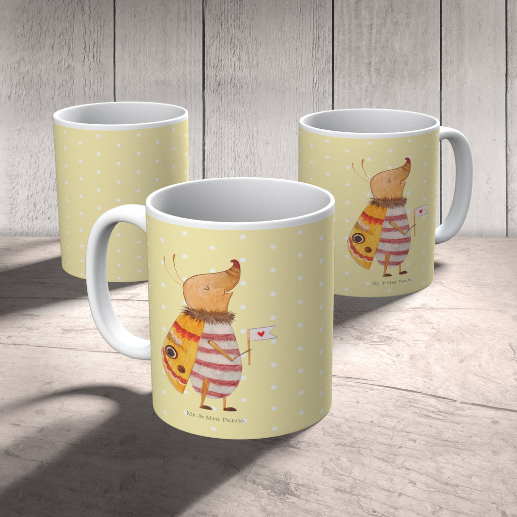 Tasse Nachtfalter mit Fähnchen