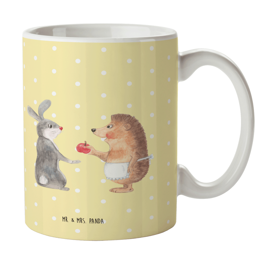 Tasse Liebe ist nie ohne Schmerz Igel und Hase, Igel, Hase, Liebe Spruch, Liebeskummer Geschenk, Herzschmerz, Trösten, Trennungsschmerz, Spruch romantisch Becher, Kaffeetasse, Kaffeebecher, Tee, Frühstück, Büro  süße Tiermotive, gute Laune, lustige Sprüche, Tiere