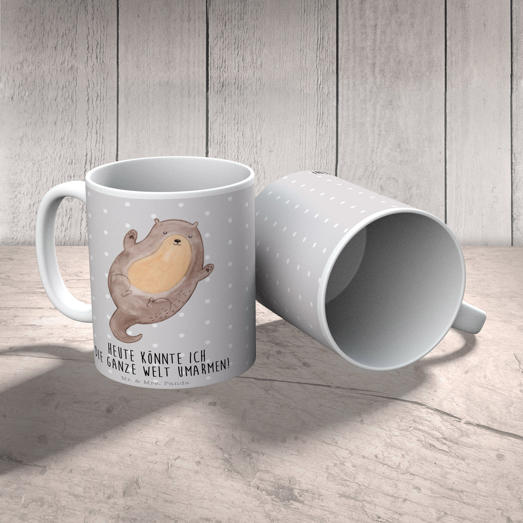 Tasse Otter Umarmen Otter Seeotter See Otter Becher, Kaffeetasse, Kaffeebecher, Tee, Frühstück, Büro  Otter,  Fischotter,  Seeotter