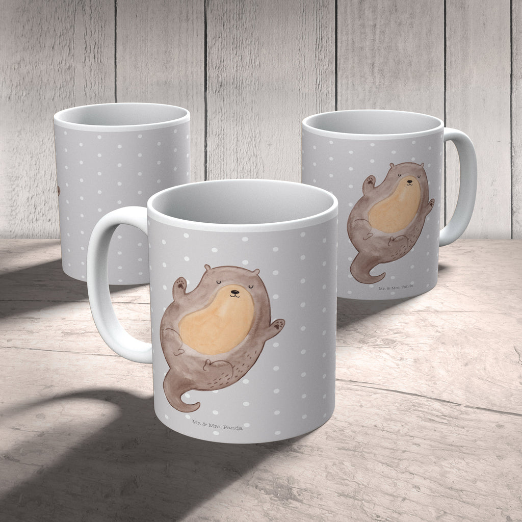 Tasse Otter Umarmen Otter Seeotter See Otter Becher, Kaffeetasse, Kaffeebecher, Tee, Frühstück, Büro  Otter,  Fischotter,  Seeotter