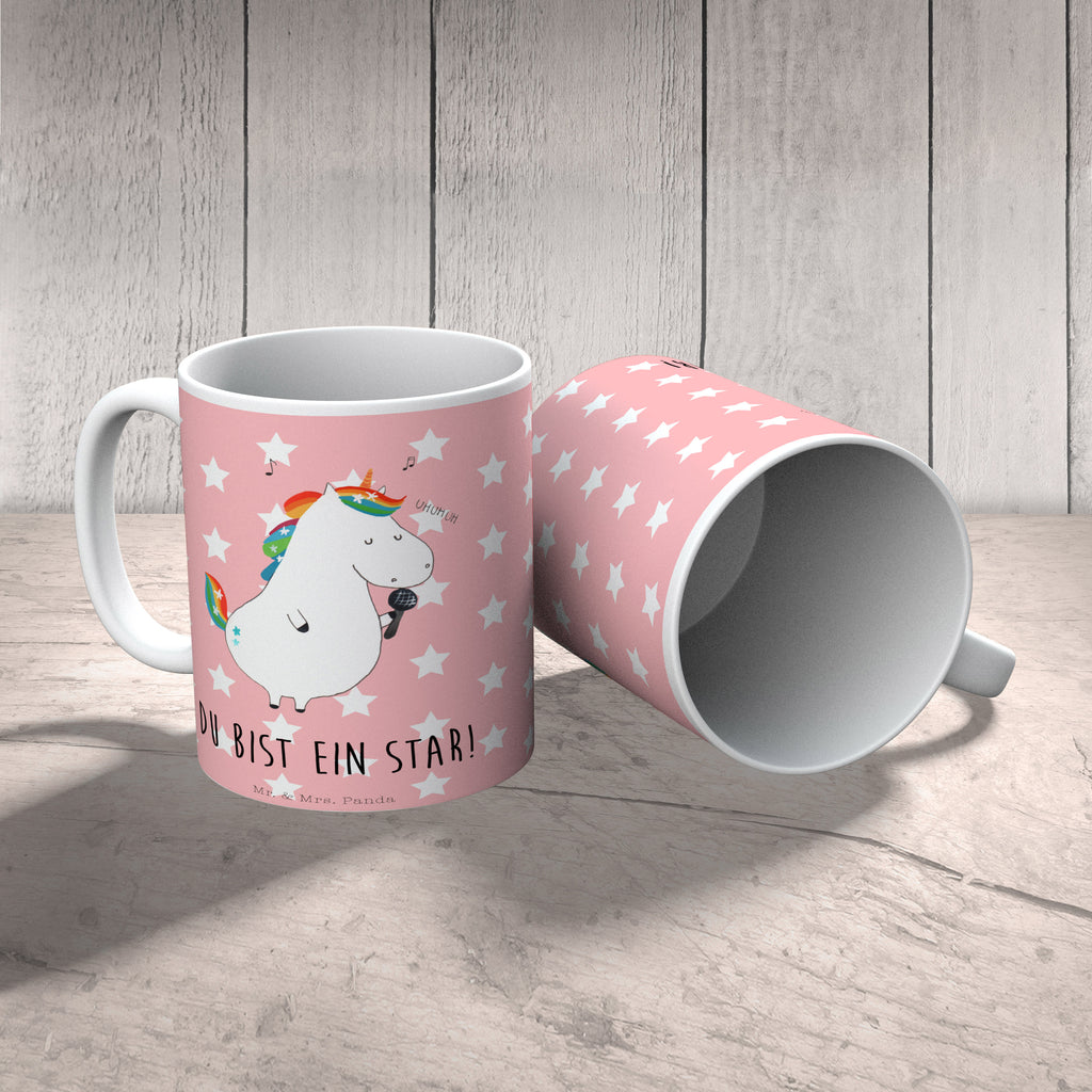 Tasse Einhorn Sänger Einhörner, Unicorn, Einhorn, Glitzer, Konfetti, Party, Geburtstag, Feier, Fest, Disco, Sängerin, Sänger, Freundin,  Becher, Kaffeetasse, Kaffeebecher, Tee, Frühstück, Büro  Einhorn, Einhörner, Einhorn Deko, Pegasus, Unicorn