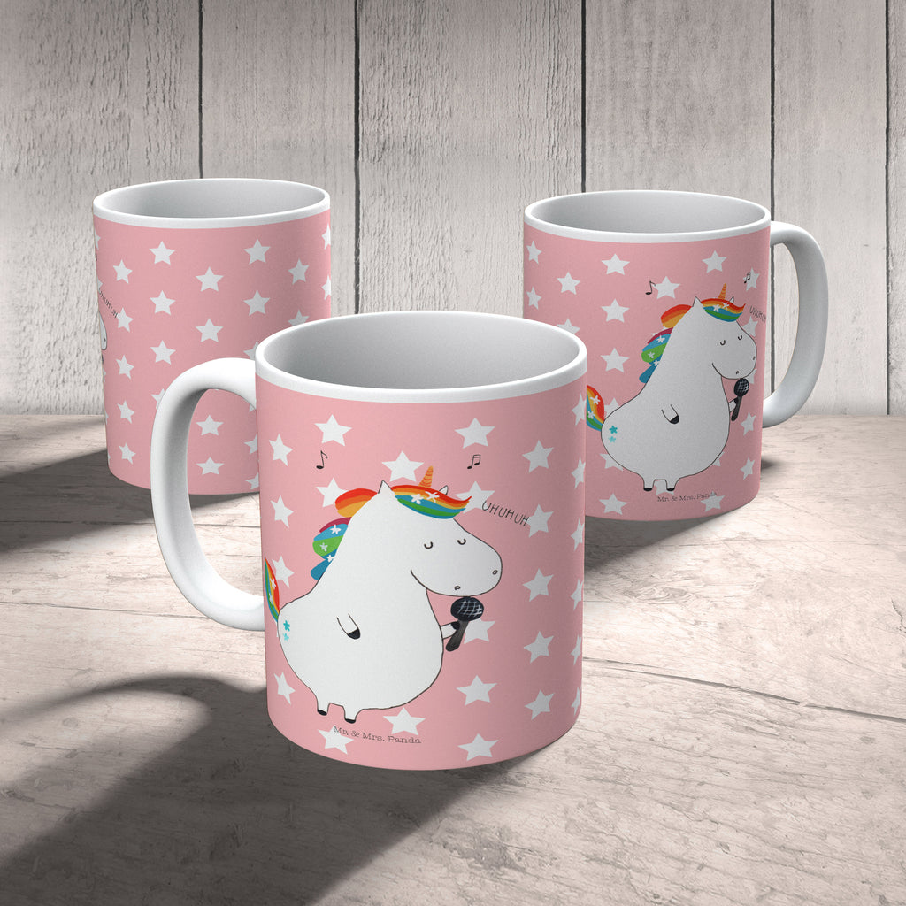 Tasse Einhorn Sänger Einhörner, Unicorn, Einhorn, Glitzer, Konfetti, Party, Geburtstag, Feier, Fest, Disco, Sängerin, Sänger, Freundin,  Becher, Kaffeetasse, Kaffeebecher, Tee, Frühstück, Büro  Einhorn, Einhörner, Einhorn Deko, Pegasus, Unicorn