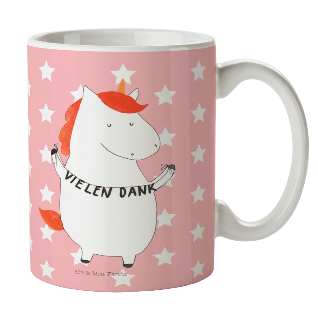 Tasse Einhorn Vielen Dank Danke, vielen Dank, Einhorn, Einhörner, Dankeschön, Danksagung, Becher, Kaffeetasse, Kaffeebecher, Tee, Frühstück, Büro  Einhorn, Einhörner, Einhorn Deko, Pegasus, Unicorn