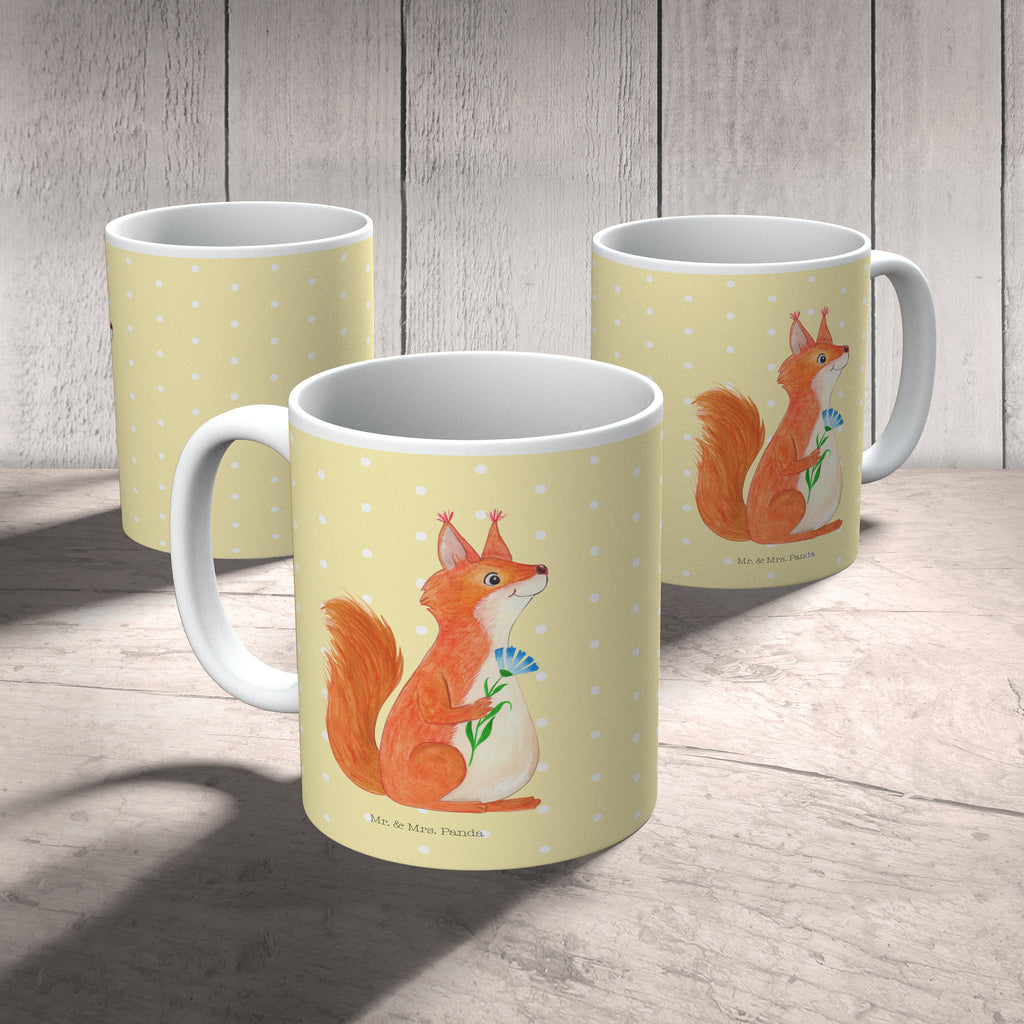 Tasse Eichhörnchen Blume Becher, Kaffeetasse, Kaffeebecher, Tee, Frühstück, Büro, süße Tiermotive, gute Laune, lustige Sprüche, Tiere, Eichhörnchen, Eichhorn, Spruch positiv, Lachen, Spaß, Motivation Sprüche, Motivation Bilder, glücklich Spruch, Spruch Deko