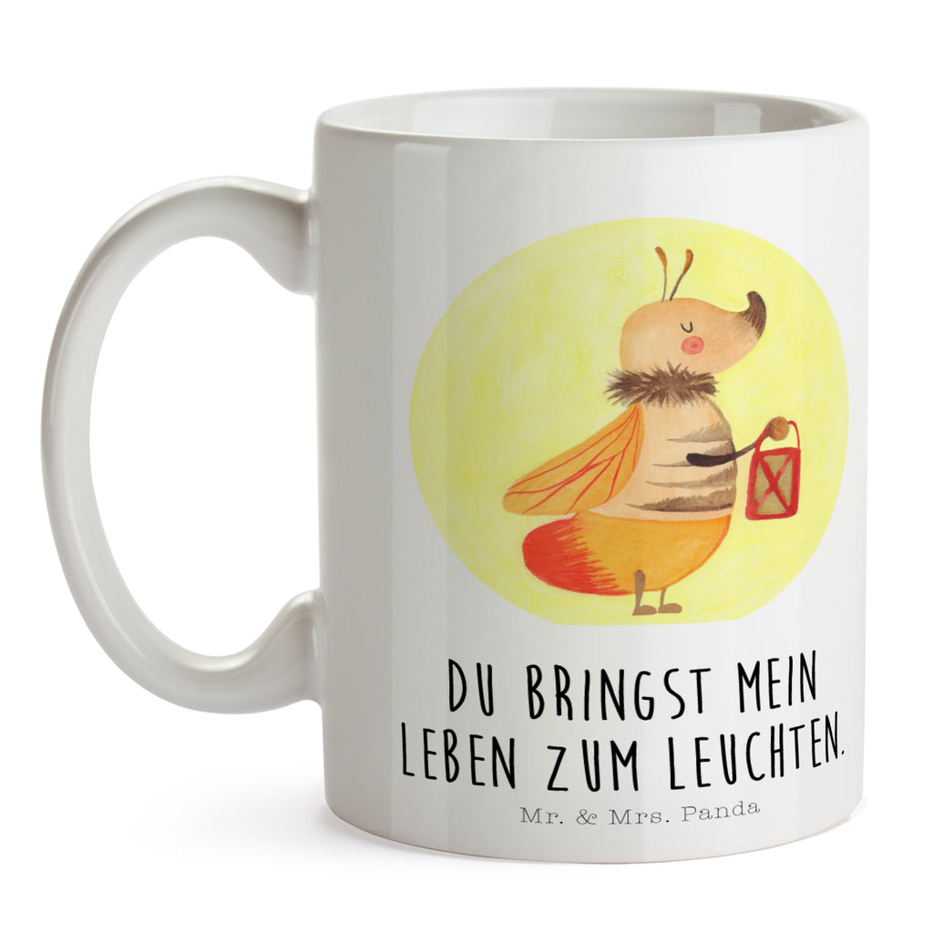 Tasse Glühwürmchen Glühwürmchen, Glühwurm, Falter, Liebe, Leuchten, magisch, Liebesbeweis, Lieblingsmensch, Verlobung, Heiratsantrag, Jahrestag, Liebesspruch Becher, Kaffeetasse, Kaffeebecher, Tee, Frühstück, Büro  süße Tiermotive, gute Laune, lustige Sprüche, Tiere