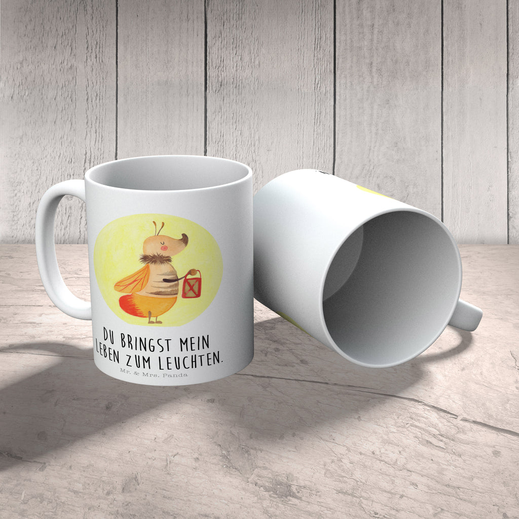 Tasse Glühwürmchen Glühwürmchen, Glühwurm, Falter, Liebe, Leuchten, magisch, Liebesbeweis, Lieblingsmensch, Verlobung, Heiratsantrag, Jahrestag, Liebesspruch Becher, Kaffeetasse, Kaffeebecher, Tee, Frühstück, Büro  süße Tiermotive, gute Laune, lustige Sprüche, Tiere