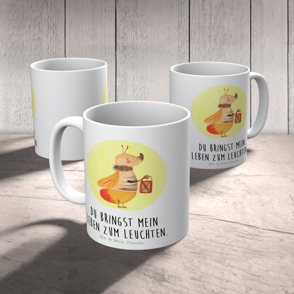 Tasse Glühwürmchen Glühwürmchen, Glühwurm, Falter, Liebe, Leuchten, magisch, Liebesbeweis, Lieblingsmensch, Verlobung, Heiratsantrag, Jahrestag, Liebesspruch Becher, Kaffeetasse, Kaffeebecher, Tee, Frühstück, Büro  süße Tiermotive, gute Laune, lustige Sprüche, Tiere