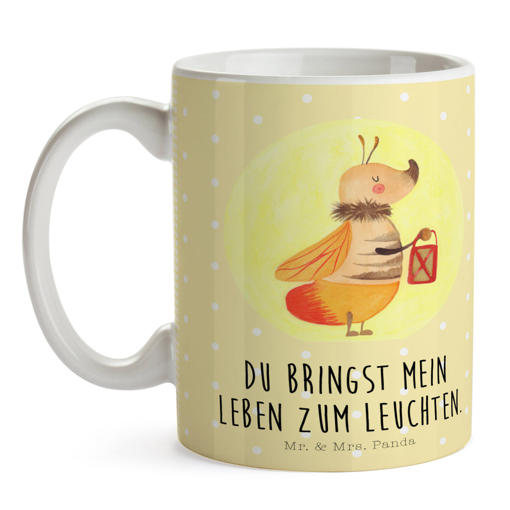 Tasse Glühwürmchen Glühwürmchen, Glühwurm, Falter, Liebe, Leuchten, magisch, Liebesbeweis, Lieblingsmensch, Verlobung, Heiratsantrag, Jahrestag, Liebesspruch Becher, Kaffeetasse, Kaffeebecher, Tee, Frühstück, Büro  süße Tiermotive, gute Laune, lustige Sprüche, Tiere