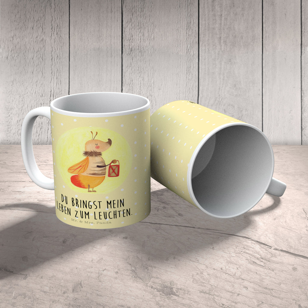 Tasse Glühwürmchen Glühwürmchen, Glühwurm, Falter, Liebe, Leuchten, magisch, Liebesbeweis, Lieblingsmensch, Verlobung, Heiratsantrag, Jahrestag, Liebesspruch Becher, Kaffeetasse, Kaffeebecher, Tee, Frühstück, Büro  süße Tiermotive, gute Laune, lustige Sprüche, Tiere