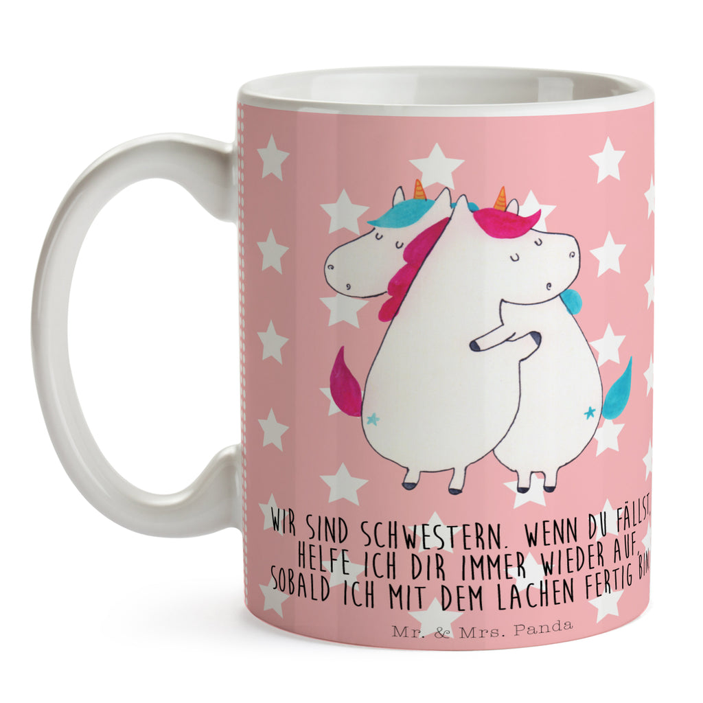 Tasse Einhörner Umarmen Einhorn, Einhörner, Unicorn, Freundinnen, Freundin, BFF, Schwester, Schwestern, Familie, Geschwister, Sister, Liebe  Becher, Kaffeetasse, Kaffeebecher, Tee, Frühstück, Büro  Einhorn, Einhörner, Einhorn Deko, Pegasus, Unicorn