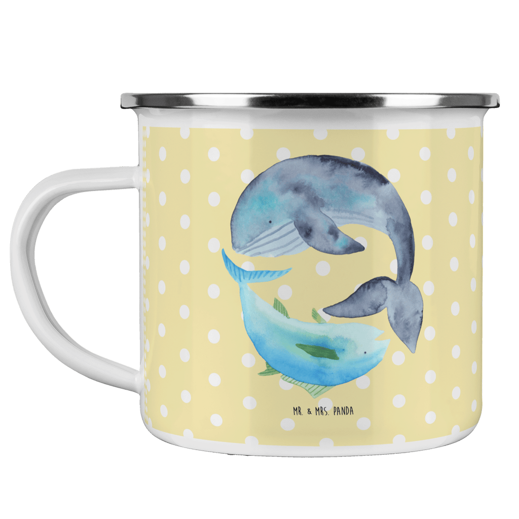 Camping Emaille Tasse Walfisch & Thunfisch Campingtasse, Trinkbecher, Metalltasse, Outdoor Tasse, Emaille Trinkbecher, Blechtasse Outdoor, Emaille Campingbecher, Edelstahl Trinkbecher, Metalltasse für Camping, Kaffee Blechtasse, Camping Tasse Metall, Tiermotive, Gute Laune, lustige Sprüche, Tiere, Wal, Wahl, Tunfisch, Wortwitz lustig, Spruch lustig, Flachwitz, Witz, Spruch des Tages, Flachwitz Geschenk