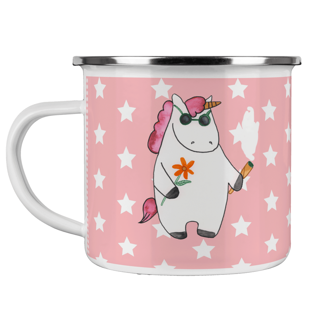 Camping Emaille Tasse Einhorn Woodstock Campingtasse, Trinkbecher, Metalltasse, Outdoor Tasse, Emaille Trinkbecher, Blechtasse Outdoor, Emaille Campingbecher, Edelstahl Trinkbecher, Metalltasse für Camping, Kaffee Blechtasse, Camping Tasse Metall, Einhorn, Einhörner, Einhorn Deko, Pegasus, Unicorn, Kiffen, Joint, Zigarette, Alkohol, Party, Spaß. lustig, witzig, Woodstock