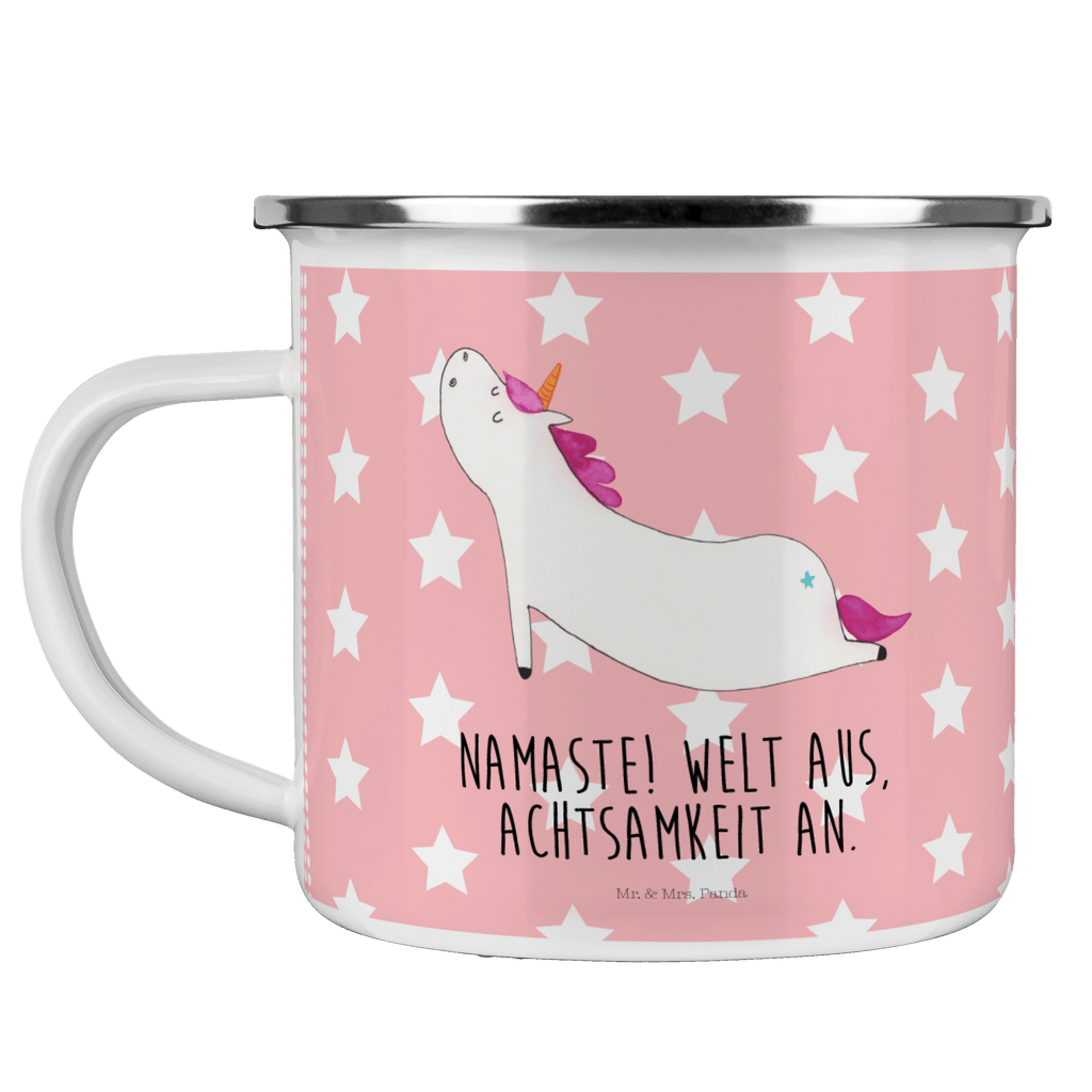 Camping Emaille Tasse Einhorn Yoga Campingtasse, Trinkbecher, Metalltasse, Outdoor Tasse, Emaille Trinkbecher, Blechtasse Outdoor, Emaille Campingbecher, Edelstahl Trinkbecher, Metalltasse für Camping, Kaffee Blechtasse, Camping Tasse Metall, Einhorn, Einhörner, Einhorn Deko, Pegasus, Unicorn, Yoga, Namaste, Achtsamkeit, Entspannung, Joga, Yogamatte, Sport, lustig, witzig, süß