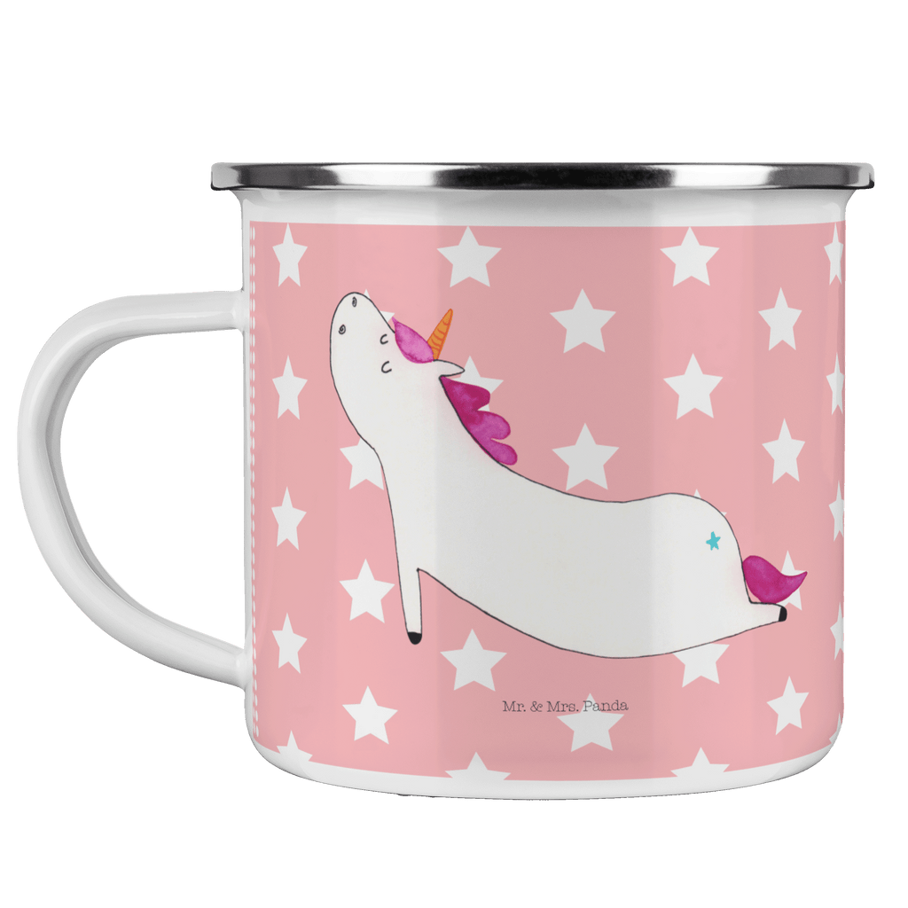 Camping Emaille Tasse Einhorn Yoga Campingtasse, Trinkbecher, Metalltasse, Outdoor Tasse, Emaille Trinkbecher, Blechtasse Outdoor, Emaille Campingbecher, Edelstahl Trinkbecher, Metalltasse für Camping, Kaffee Blechtasse, Camping Tasse Metall, Einhorn, Einhörner, Einhorn Deko, Pegasus, Unicorn, Yoga, Namaste, Achtsamkeit, Entspannung, Joga, Yogamatte, Sport, lustig, witzig, süß