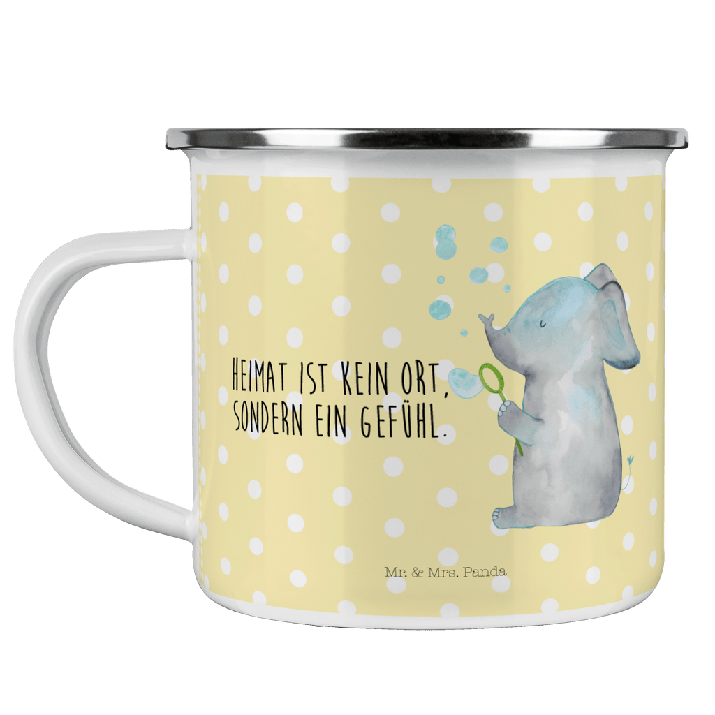 Camping Emaille Tasse Elefant Seifenblasen Campingtasse, Trinkbecher, Metalltasse, Outdoor Tasse, Emaille Trinkbecher, Blechtasse Outdoor, Emaille Campingbecher, Edelstahl Trinkbecher, Metalltasse für Camping, Kaffee Blechtasse, Camping Tasse Metall, Tiermotive, Gute Laune, lustige Sprüche, Tiere, Elefant, Elefanten, Dickhäter, Rüsseltier, Seifenblasen, Liebe, Heimat, Gefühl. Daheim, Liebesbeweis, Liebesspruch
