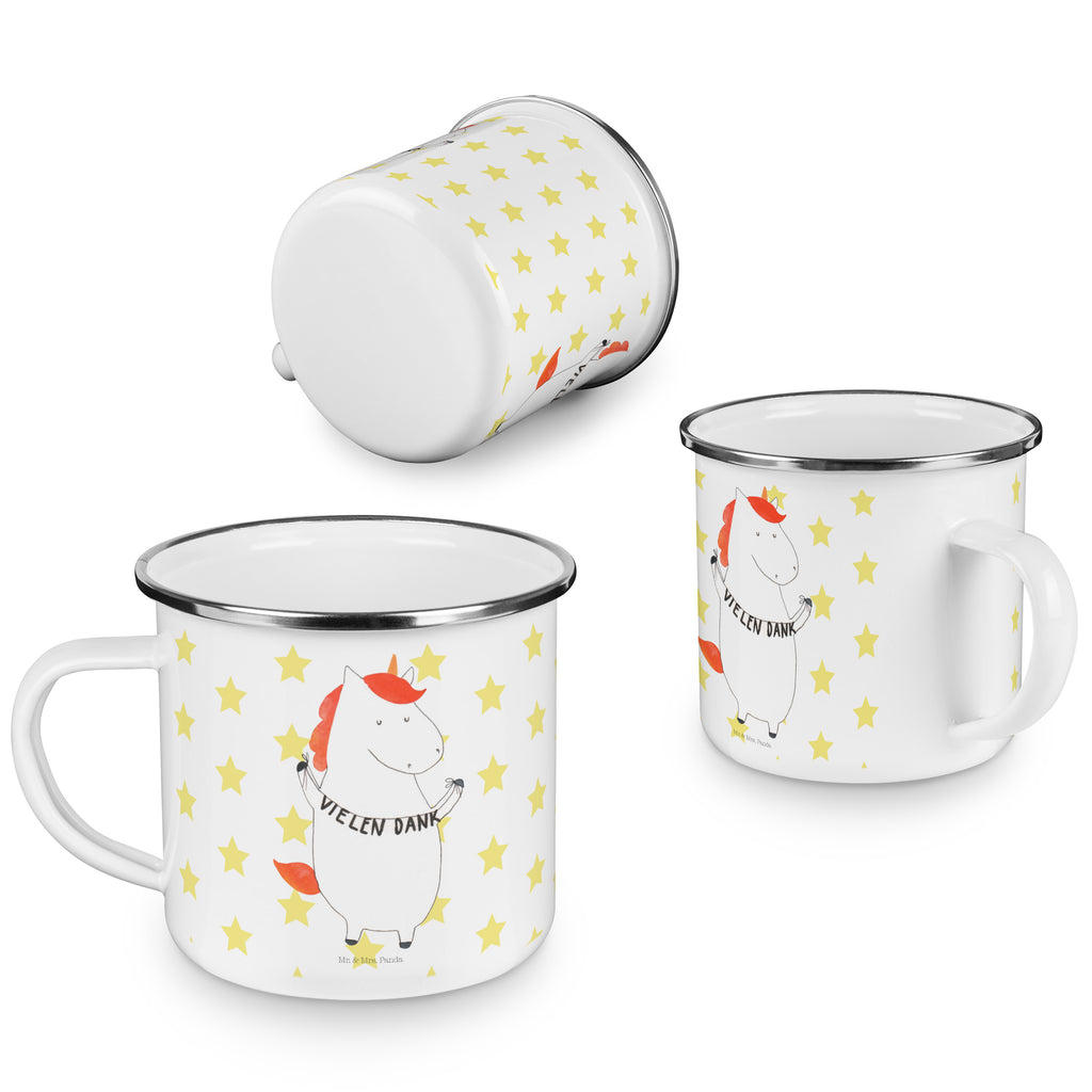 Camping Emaille Tasse Einhorn Vielen Dank Campingtasse, Trinkbecher, Metalltasse, Outdoor Tasse, Emaille Trinkbecher, Blechtasse Outdoor, Emaille Campingbecher, Edelstahl Trinkbecher, Metalltasse für Camping, Kaffee Blechtasse, Camping Tasse Metall, Einhorn, Einhörner, Einhorn Deko, Pegasus, Unicorn, Danke, vielen Dank, Dankeschön, Danksagung