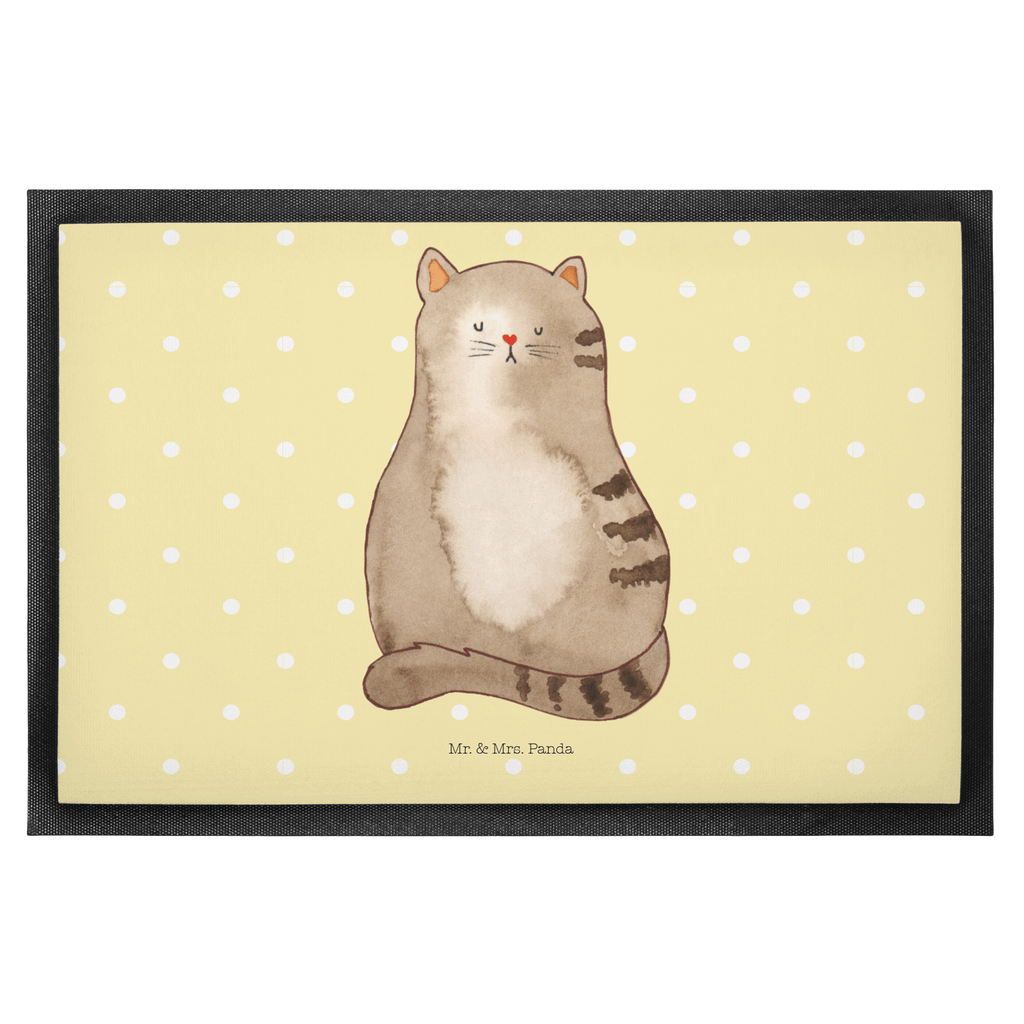 Fußmatte Katze sitzend Katzen, Katze, Kater, Mietze, Cat, Cats, Katzenhalter, Katzenbesitzerin, Haustier, Katzenliebe, Lebensinhalt, Liebe, Mittelpunkt, Familie Türvorleger, Schmutzmatte, Fußabtreter, Matte, Schmutzfänger, Fußabstreifer, Schmutzfangmatte, Türmatte, Motivfußmatte,  Haustürmatte, Vorleger  Katze, Katzenmotiv, Katzenfan, Katzendeko, Katzenfreund, Katzenliebhaber, Katzenprodukte, Katzenartikel, Katzenaccessoires, Katzensouvenirs, Katzenliebhaberprodukte, Katzenmotive