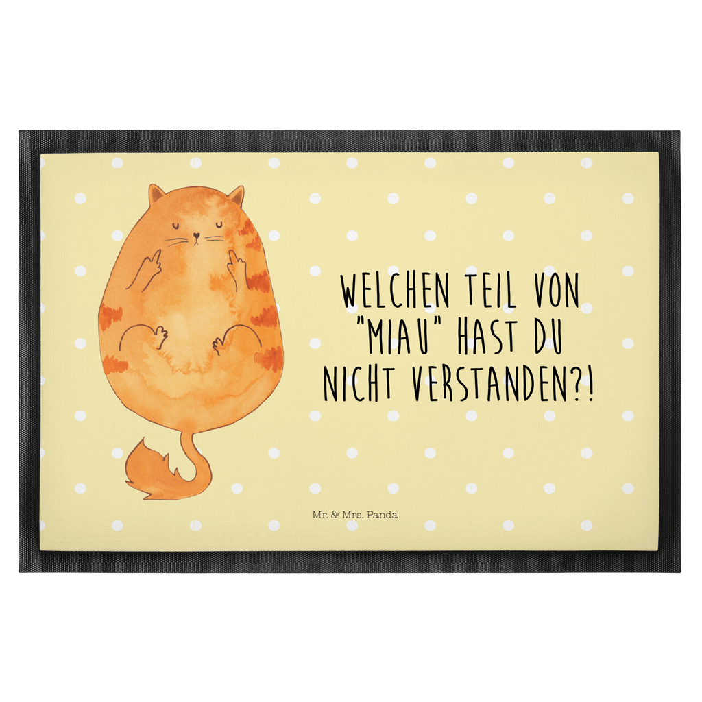 Fußmatte Katze Mittelfinger Katzen, Katze, Kater, Mietze, Cat, Cats Türvorleger, Schmutzmatte, Fußabtreter, Matte, Schmutzfänger, Fußabstreifer, Schmutzfangmatte, Türmatte, Motivfußmatte,  Haustürmatte, Vorleger  Katze, Katzenmotiv, Katzenfan, Katzendeko, Katzenfreund, Katzenliebhaber, Katzenprodukte, Katzenartikel, Katzenaccessoires, Katzensouvenirs, Katzenliebhaberprodukte, Katzenmotive