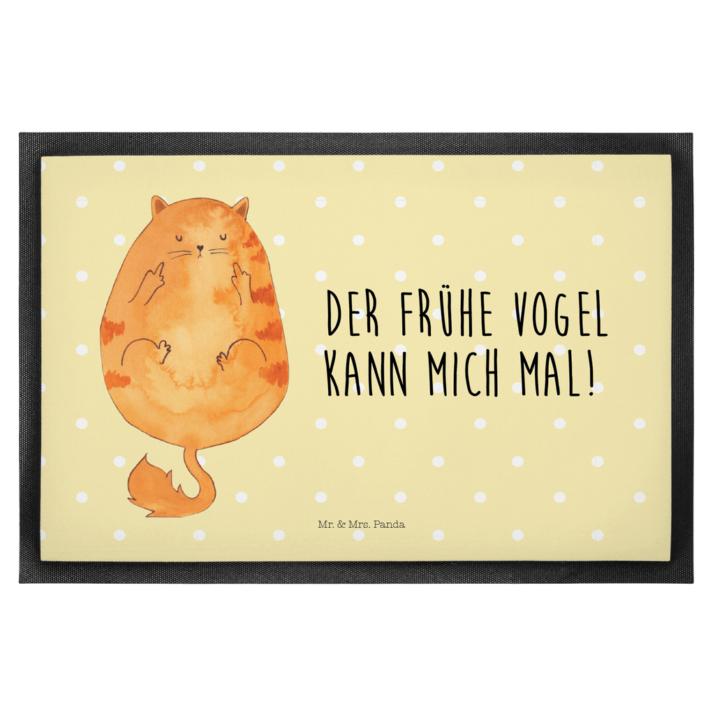 Fußmatte Katze Frühaufsteher Der frühe Vogel kann mich mal, Morgenmuffel, Frühaufsteher, Kaffee, Katzen, Katze, Kater, Mietze Türvorleger, Schmutzmatte, Fußabtreter, Matte, Schmutzfänger, Fußabstreifer, Schmutzfangmatte, Türmatte, Motivfußmatte,  Haustürmatte, Vorleger  Katze, Katzenmotiv, Katzenfan, Katzendeko, Katzenfreund, Katzenliebhaber, Katzenprodukte, Katzenartikel, Katzenaccessoires, Katzensouvenirs, Katzenliebhaberprodukte, Katzenmotive