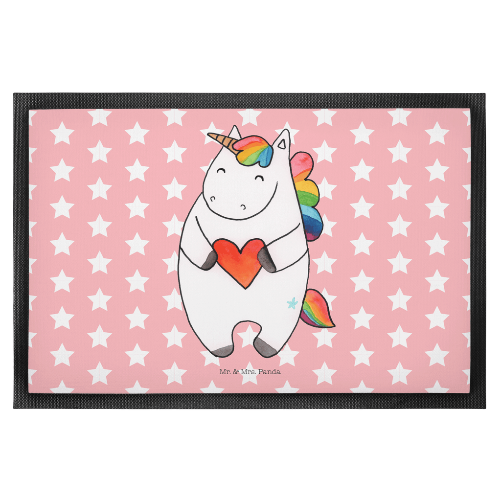 Fußmatte Einhorn Herz Einhorn, Herz, Einhörner, Unicorn, schlimm, böse, witzig, lustig, Freundin, anders, bunt Türvorleger, Schmutzmatte, Fußabtreter, Matte, Schmutzfänger, Fußabstreifer, Schmutzfangmatte, Türmatte, Motivfußmatte,  Haustürmatte, Vorleger  Einhorn, Einhörner, Einhorn Deko, Pegasus, Unicorn