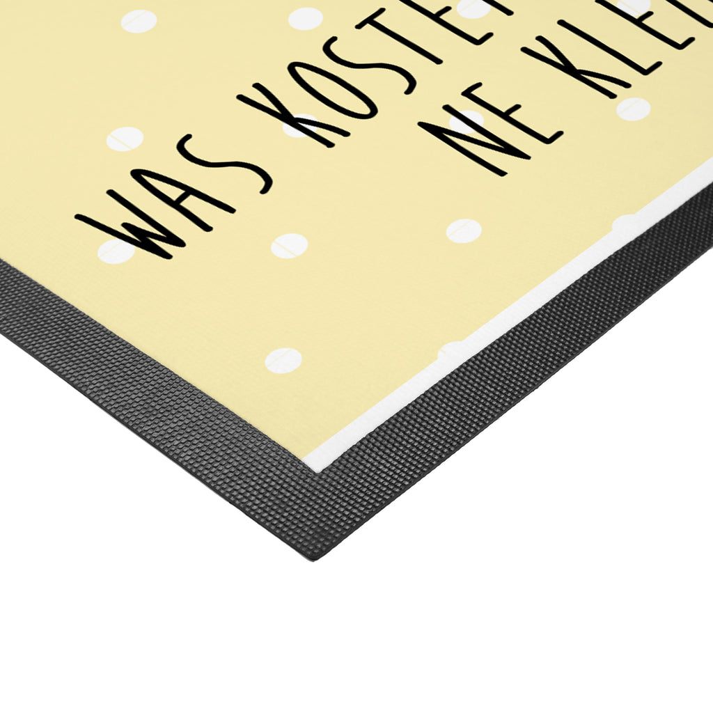 Fußmatte Nachtfalter mit Fähnchen Nachtfalter, Käfer, Spruch lustig, Spruch witzig, süß, niedlich, Küche Deko, Was kostet die Welt Türvorleger, Schmutzmatte, Fußabtreter, Matte, Schmutzfänger, Fußabstreifer, Schmutzfangmatte, Türmatte, Motivfußmatte,  Haustürmatte, Vorleger  süße Tiermotive, gute Laune, lustige Sprüche, Tiere