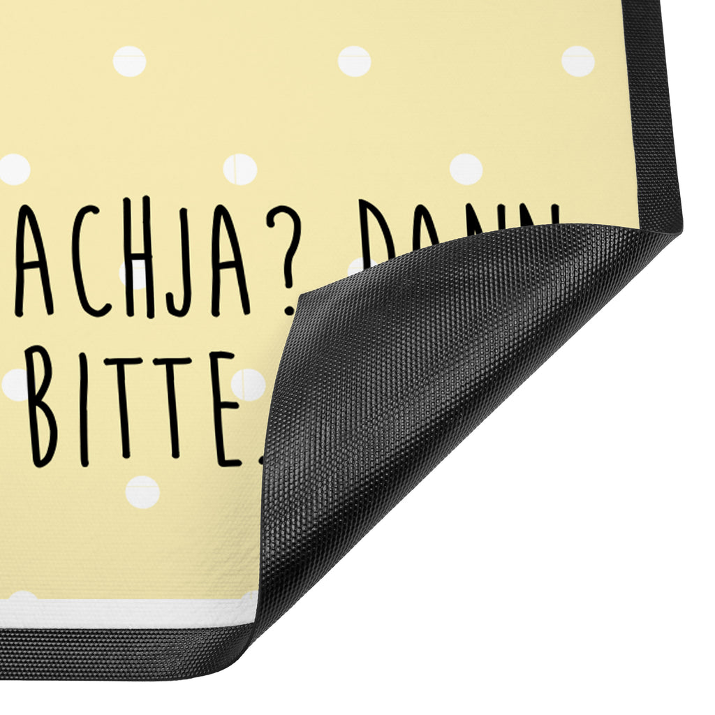 Fußmatte Nachtfalter mit Fähnchen Nachtfalter, Käfer, Spruch lustig, Spruch witzig, süß, niedlich, Küche Deko, Was kostet die Welt Türvorleger, Schmutzmatte, Fußabtreter, Matte, Schmutzfänger, Fußabstreifer, Schmutzfangmatte, Türmatte, Motivfußmatte,  Haustürmatte, Vorleger  süße Tiermotive, gute Laune, lustige Sprüche, Tiere