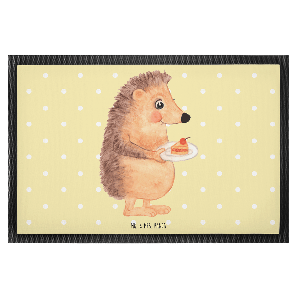 Fußmatte Igel mit Kuchenstück Igel, Essen Spruch, Kuchen, Backen Geschenk, Kuchen backen, Einladung Party, Geburtstagskuchen, Torte  Türvorleger, Schmutzmatte, Fußabtreter, Matte, Schmutzfänger, Fußabstreifer, Schmutzfangmatte, Türmatte, Motivfußmatte,  Haustürmatte, Vorleger  süße Tiermotive, gute Laune, lustige Sprüche, Tiere