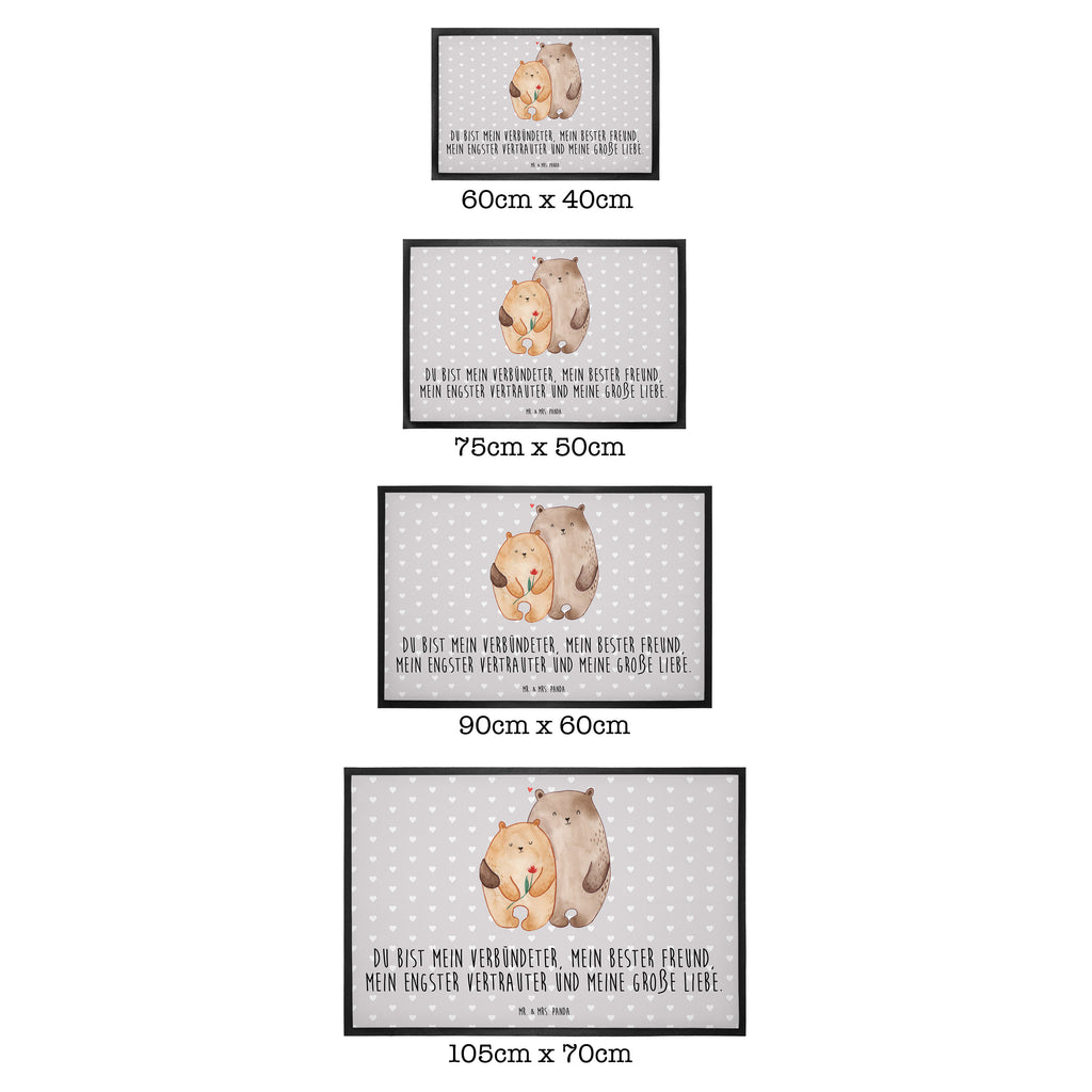 Fußmatte Bären Liebe Liebe, Verliebt, Verlobt, Verheiratet, Partner, Freund, Freundin, Geschenk Freundin, Geschenk Freund, Liebesbeweis, Jahrestag, Hochzeitstag, Verlobung, Geschenk Hochzeit, Bären, Bärchen, Bär Türvorleger, Schmutzmatte, Fußabtreter, Matte, Schmutzfänger, Fußabstreifer, Schmutzfangmatte, Türmatte, Motivfußmatte,  Haustürmatte, Vorleger  Liebe,  Partner, Freund, Freundin, Ehemann, Ehefrau, Heiraten, Verlobung, Heiratsantrag, Liebesgeschenk, Jahrestag, Hocheitstag